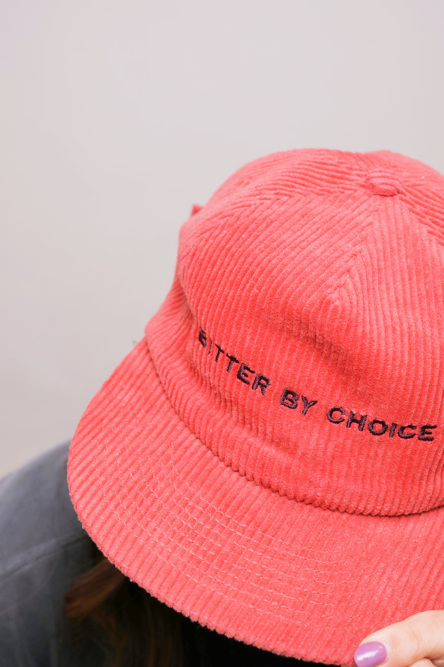 Bitter by Choice Corduroy Hat